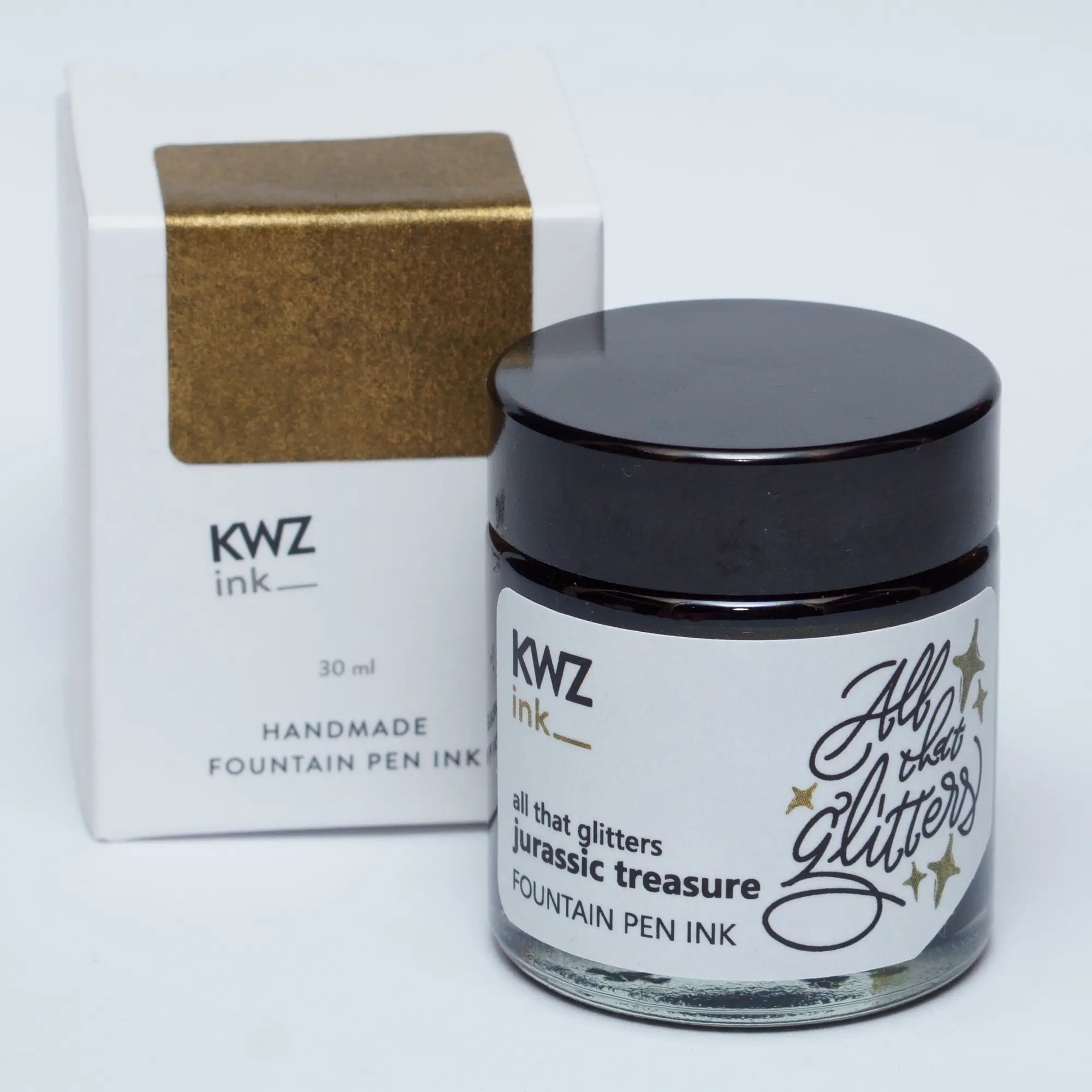 KWZ All the glitters fountain pen ink 30ml - Fontoplumo
