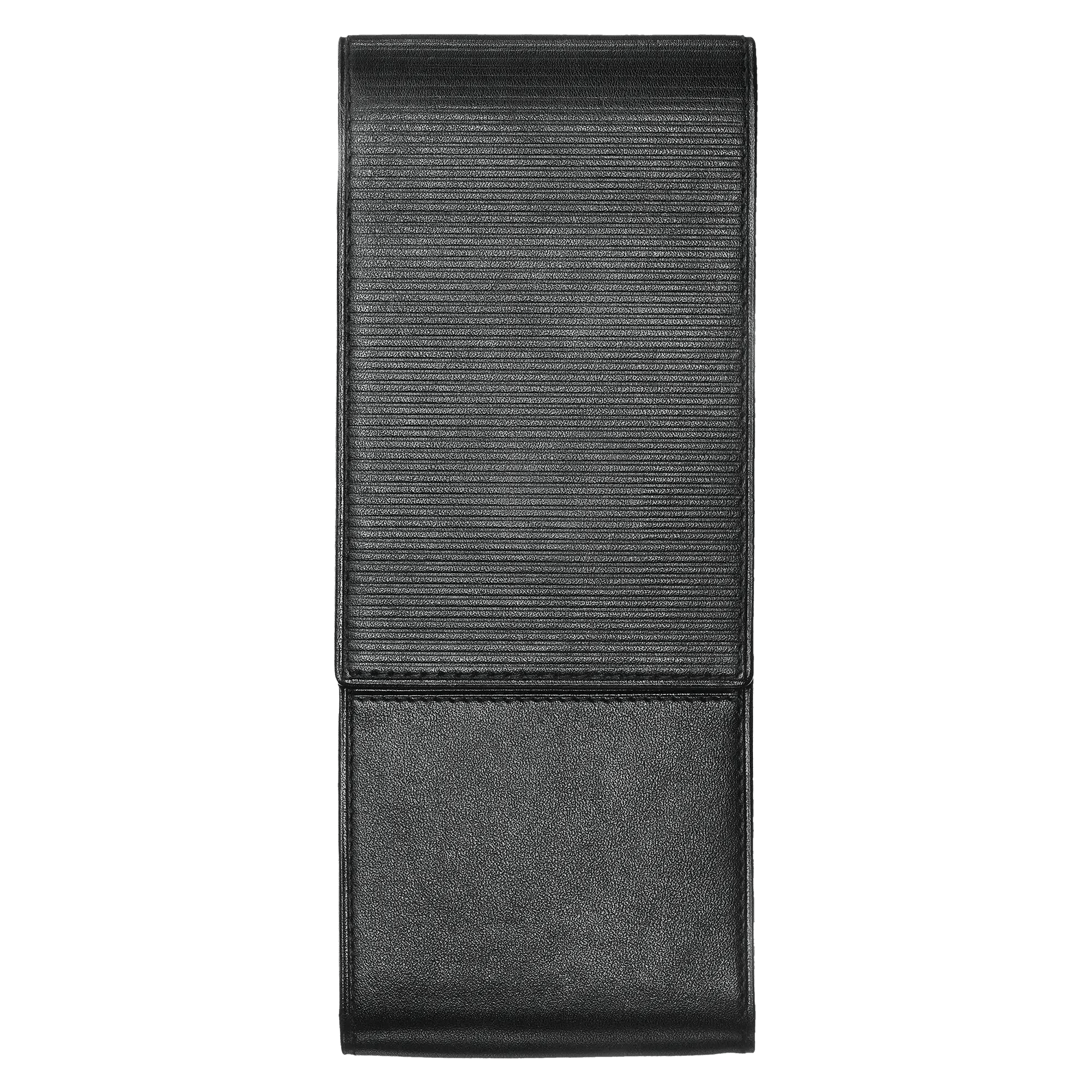 LAMY pen case for 3 pens, leather black with embossing A303 - Fontoplumo