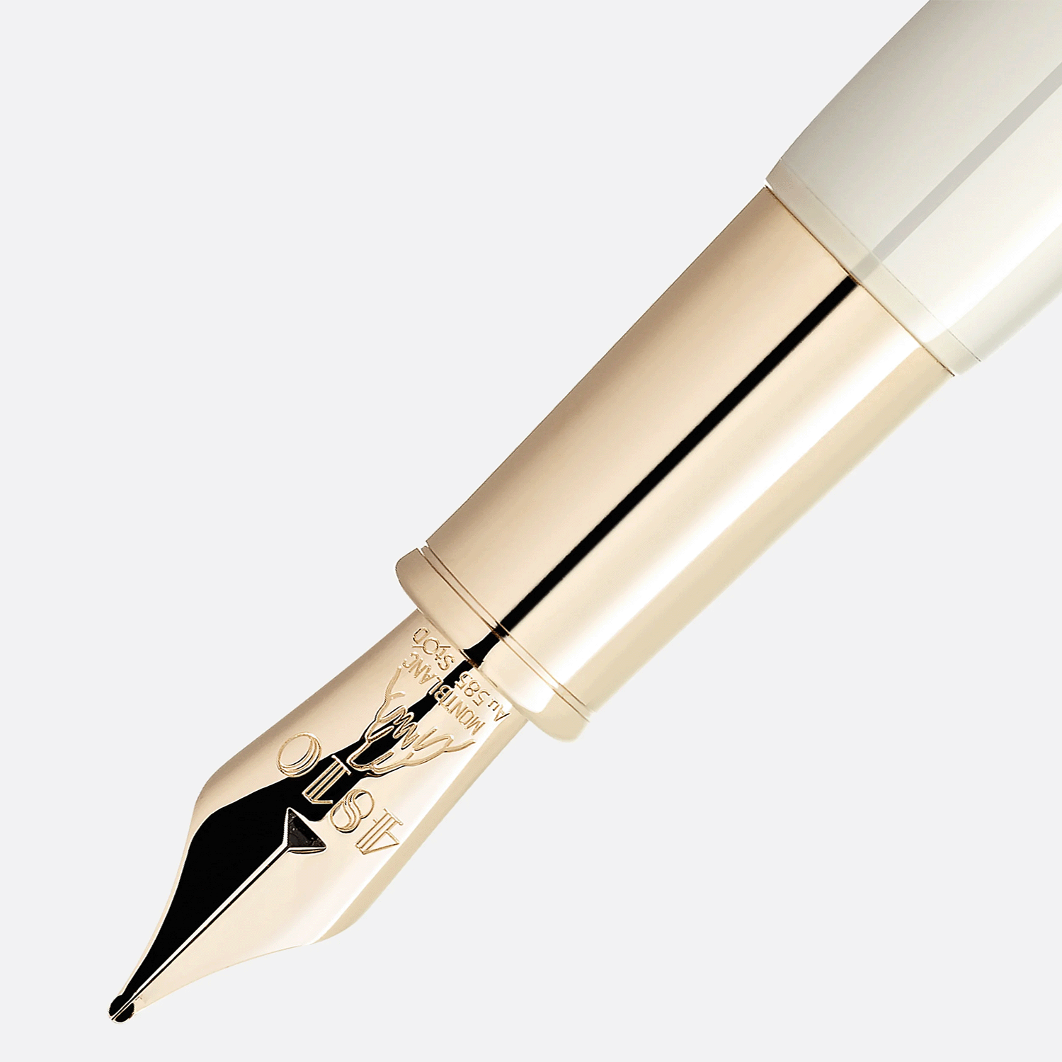 Montblanc Heritage Rouge et Noir Baby Ivory fountain pen - Fontoplumo