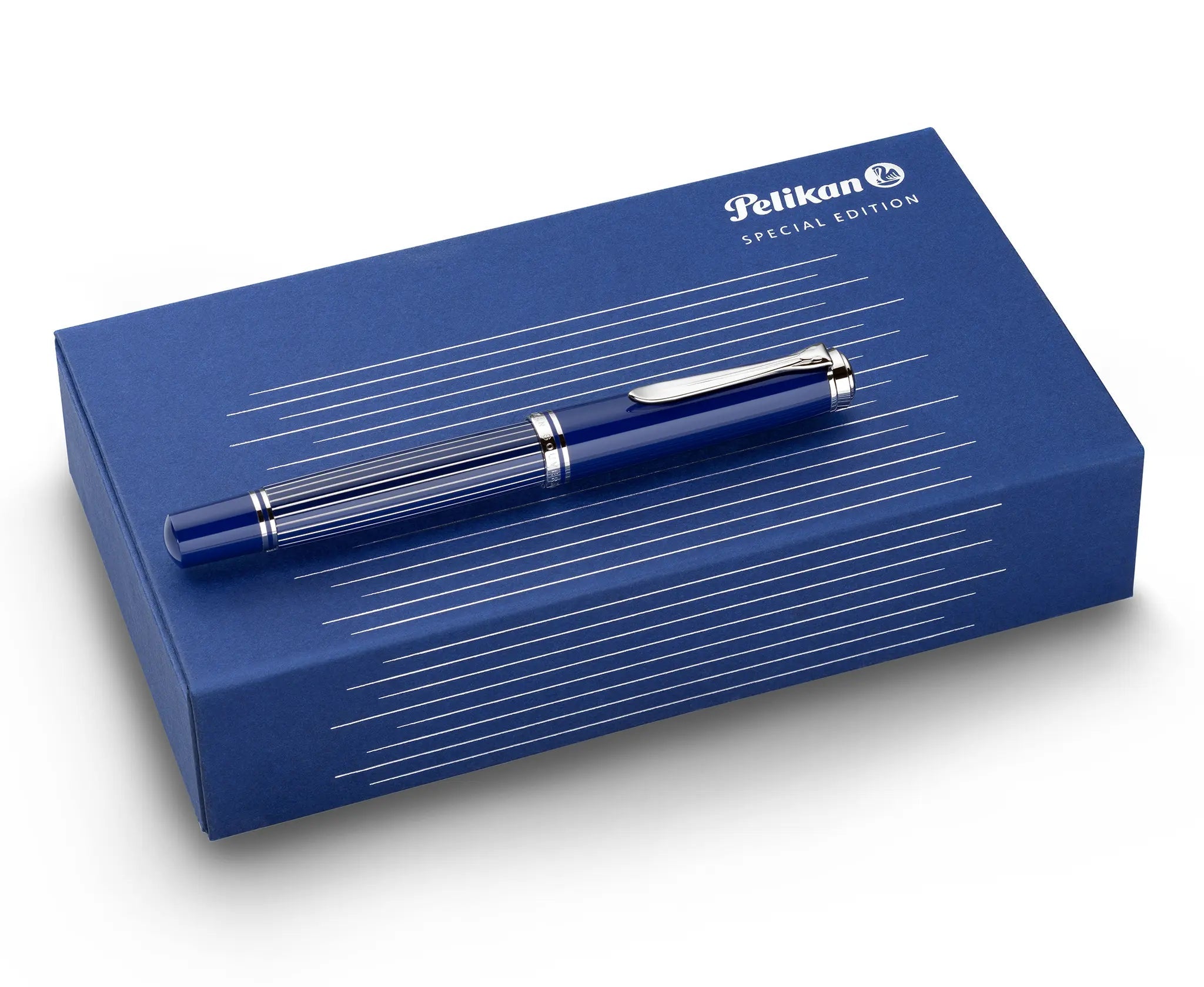 Pelikan M815 Metal Striped Blue - Fontoplumo