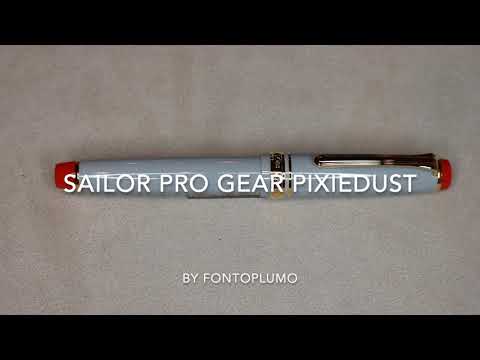 Sailor Pro Gear Slim Pixiedust, exclusivo da Fontoplumo