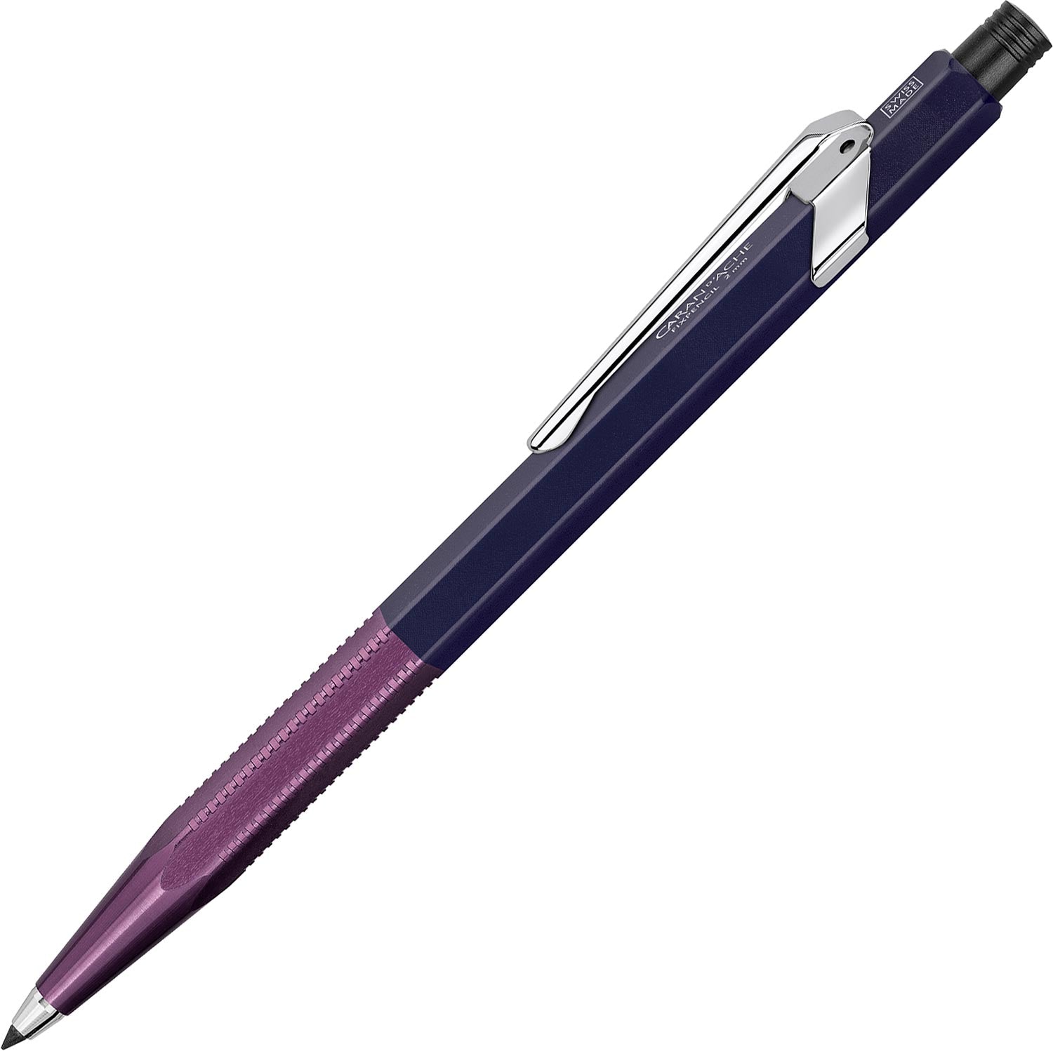 Caran d'Ache Fixpencil Alfredo Häberli Plum with 2mm lead - Fontoplumo