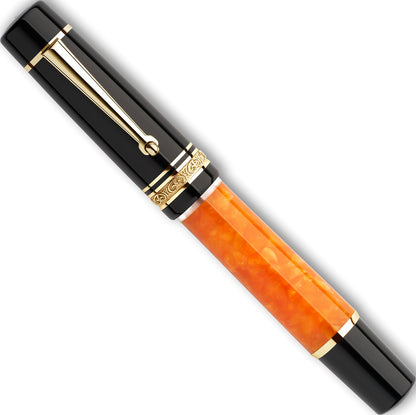 Delta Dolce Vita mid size KP gold fountain pen - Fontoplumo