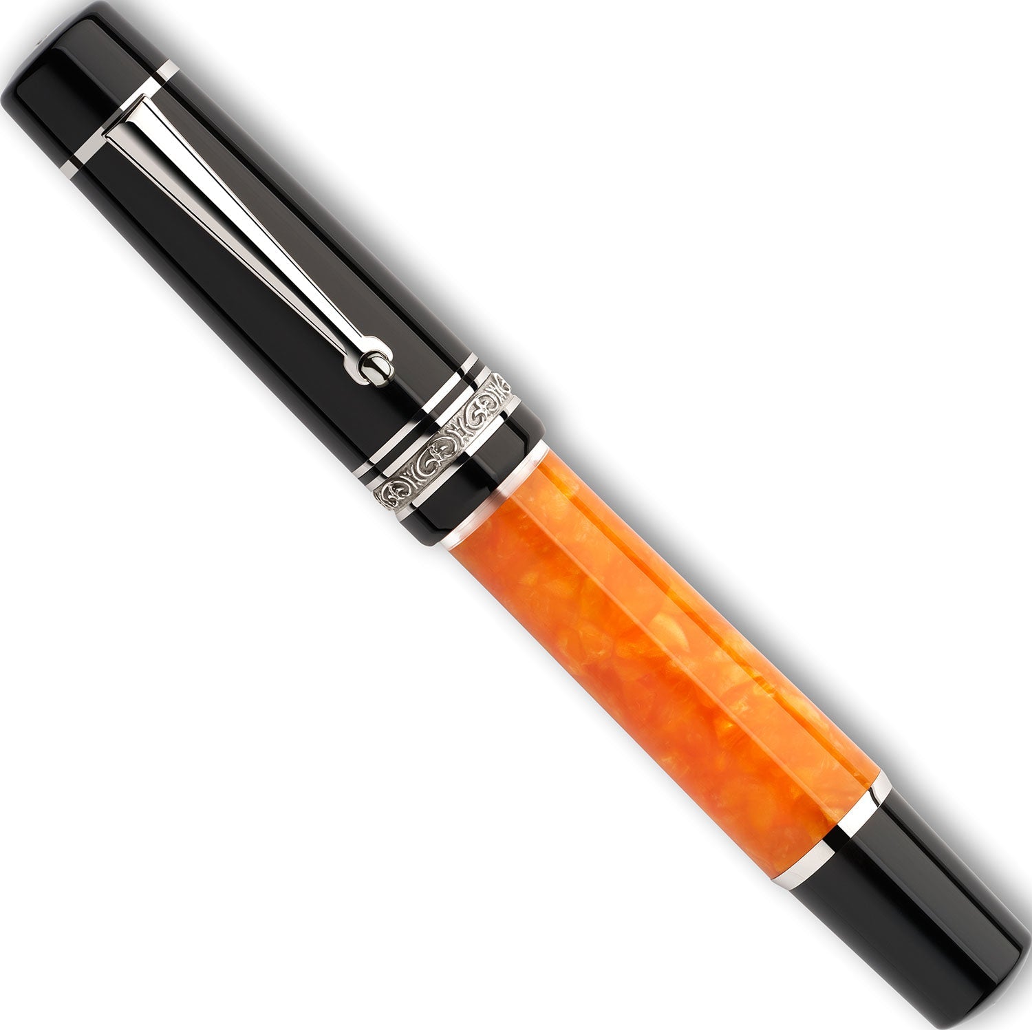 Delta Dolce Vita mid size KP palladium fountain pen - Fontoplumo