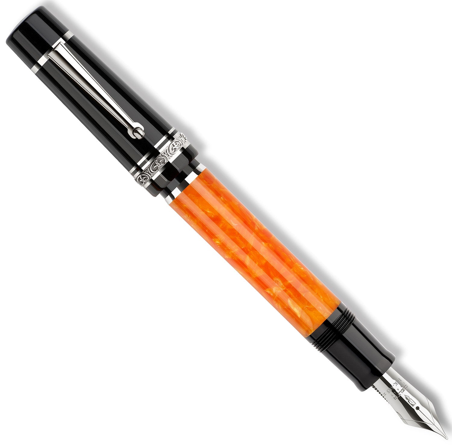 Delta Dolce Vita oversize palladium fountain pen - Fontoplumo