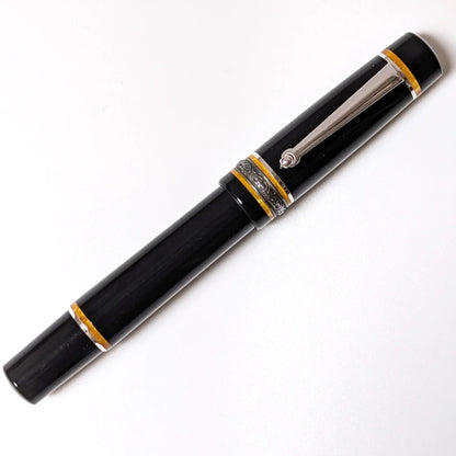 Delta Dolce Vita Soiree mid size palladium fountain pen - Fontoplumo