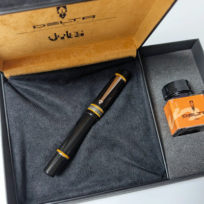 Delta Dolce Vita Soiree mid size palladium fountain pen - Fontoplumo
