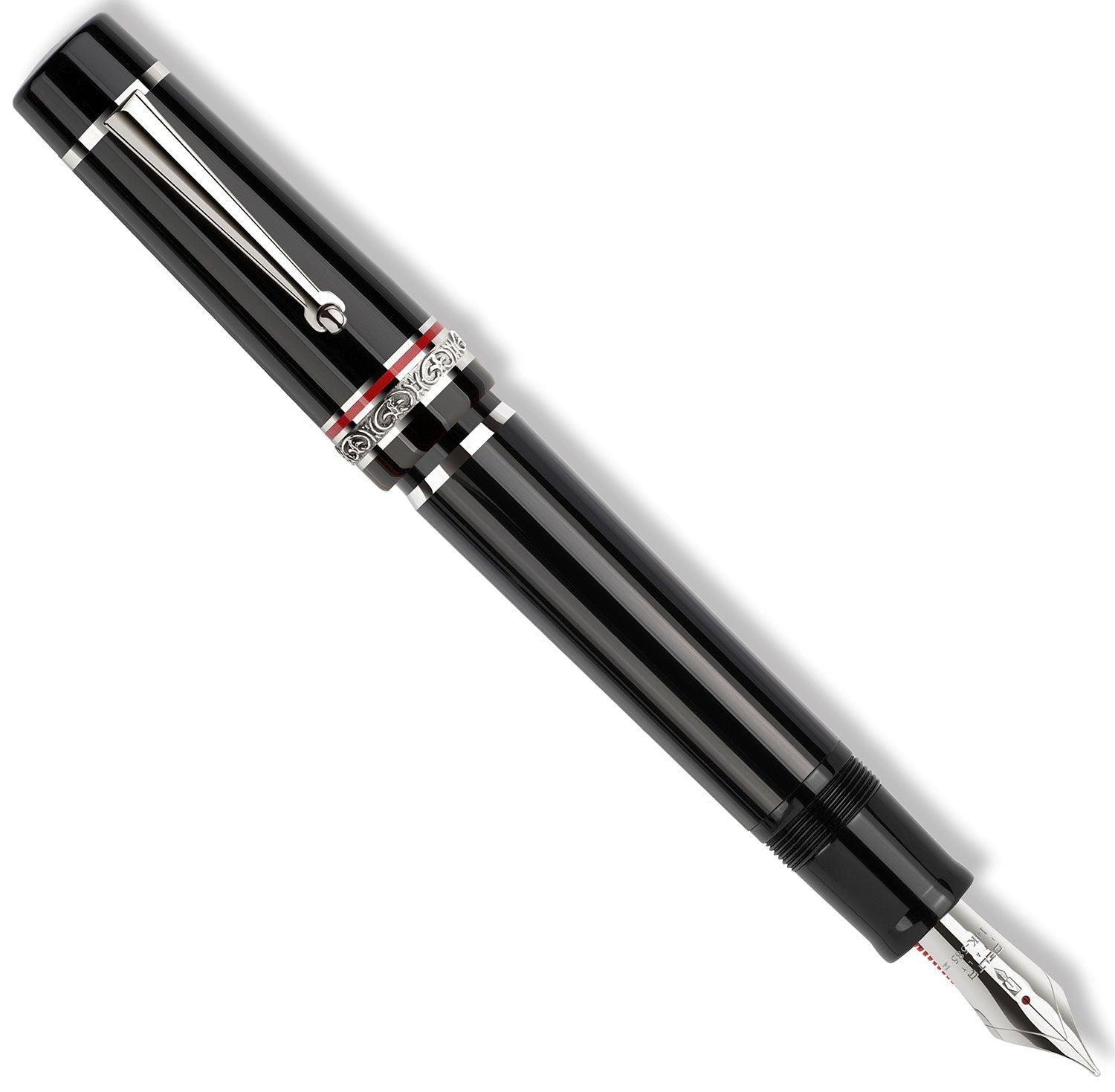 Delta Magnifica Orange oversize fountain pen - Fontoplumo
