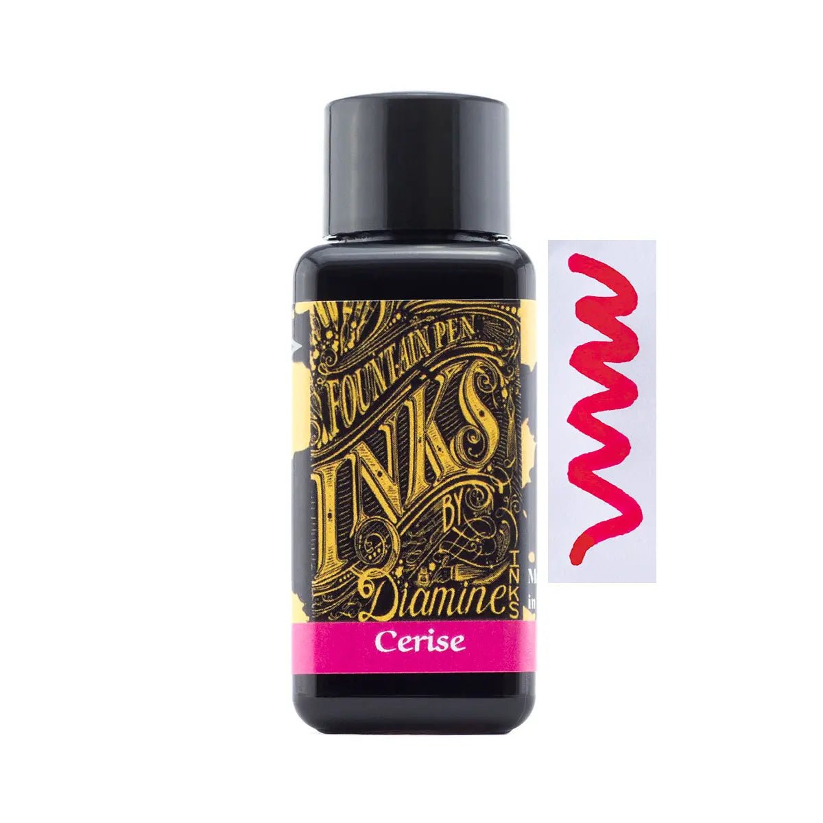 Diamine Cerise ink 30ml - Fontoplumo
