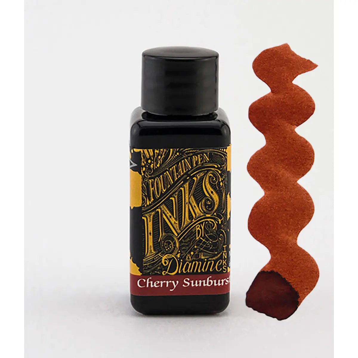 Diamine Cherry Sunburst ink 30ml - Fontoplumo