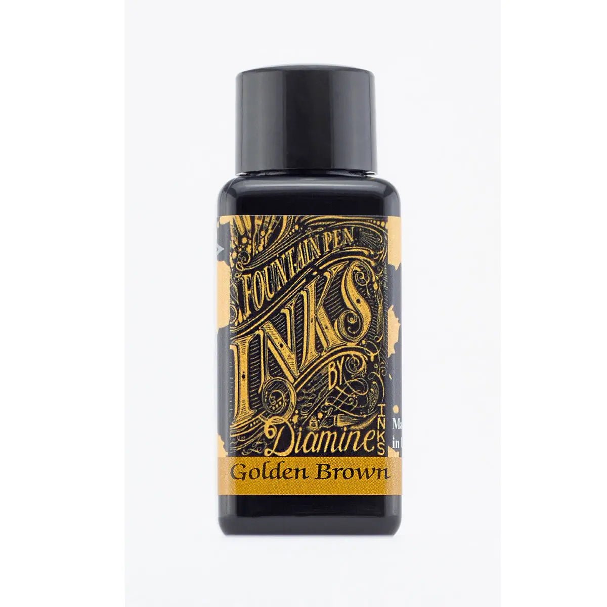 Diamine Golden Brown ink 30ml - Fontoplumo