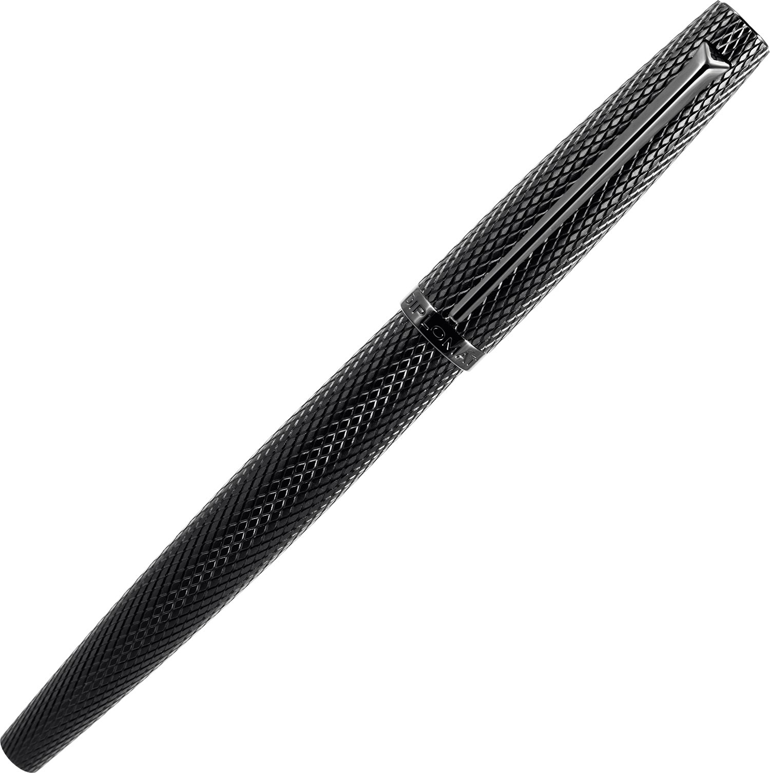 Diplomat Viper black fountain pen - Fontoplumo