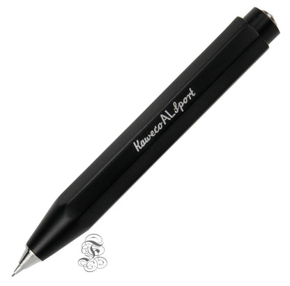 Kaweco AL Sport black mechanical pencil 0.7mm - Fontoplumo