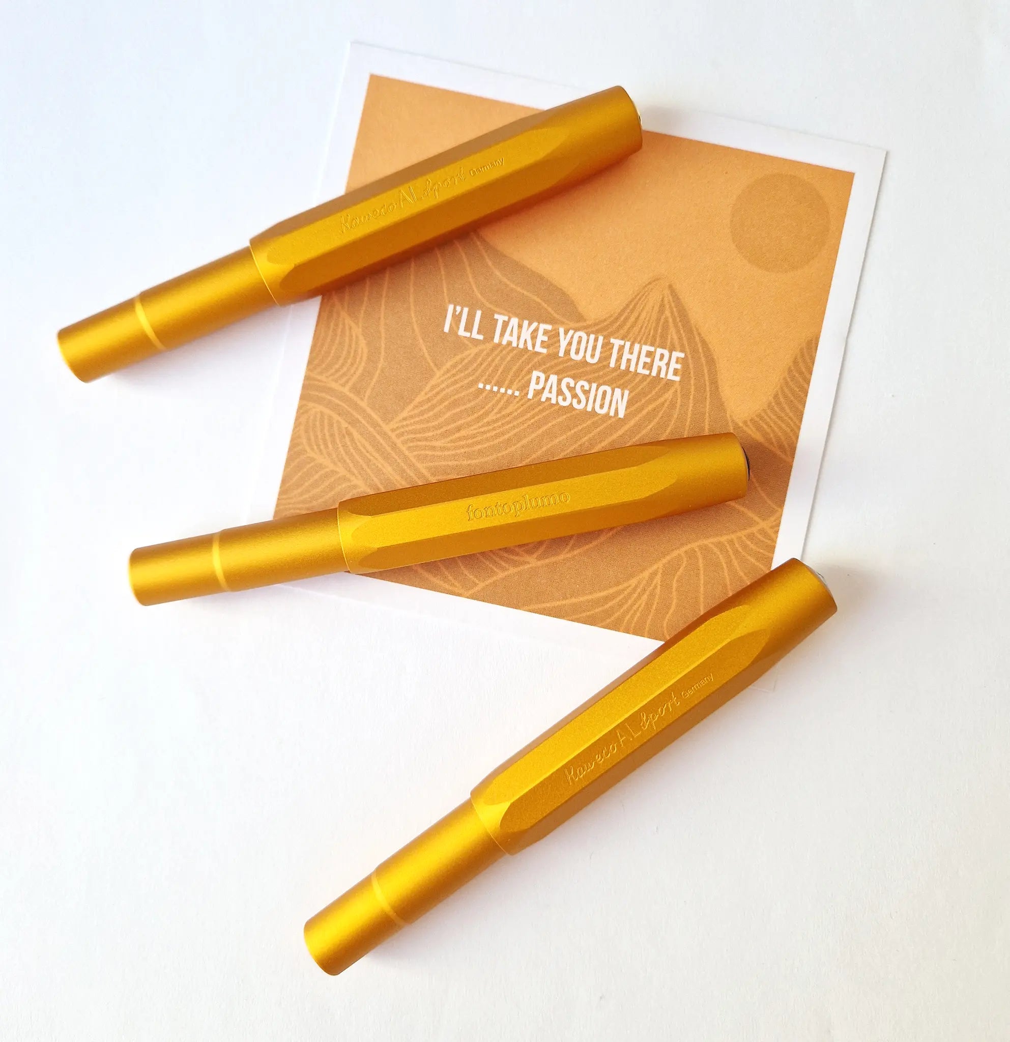 Kaweco AL Sport Passion fountain pen - Fontoplumo