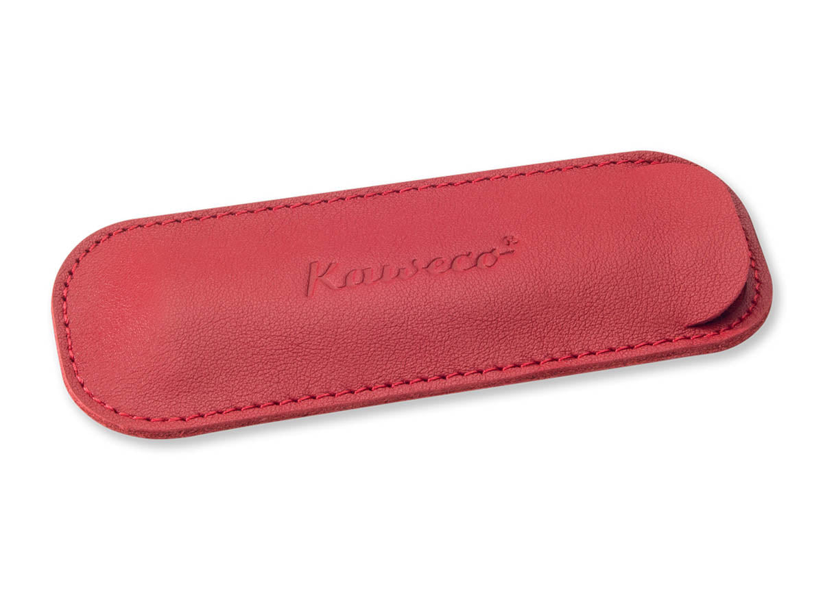 Kaweco penpouch chili pepper for 2 Sport pens leather - Fontoplumo