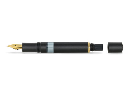 Kaweco Piston Sport AL black SET with ink - Fontoplumo