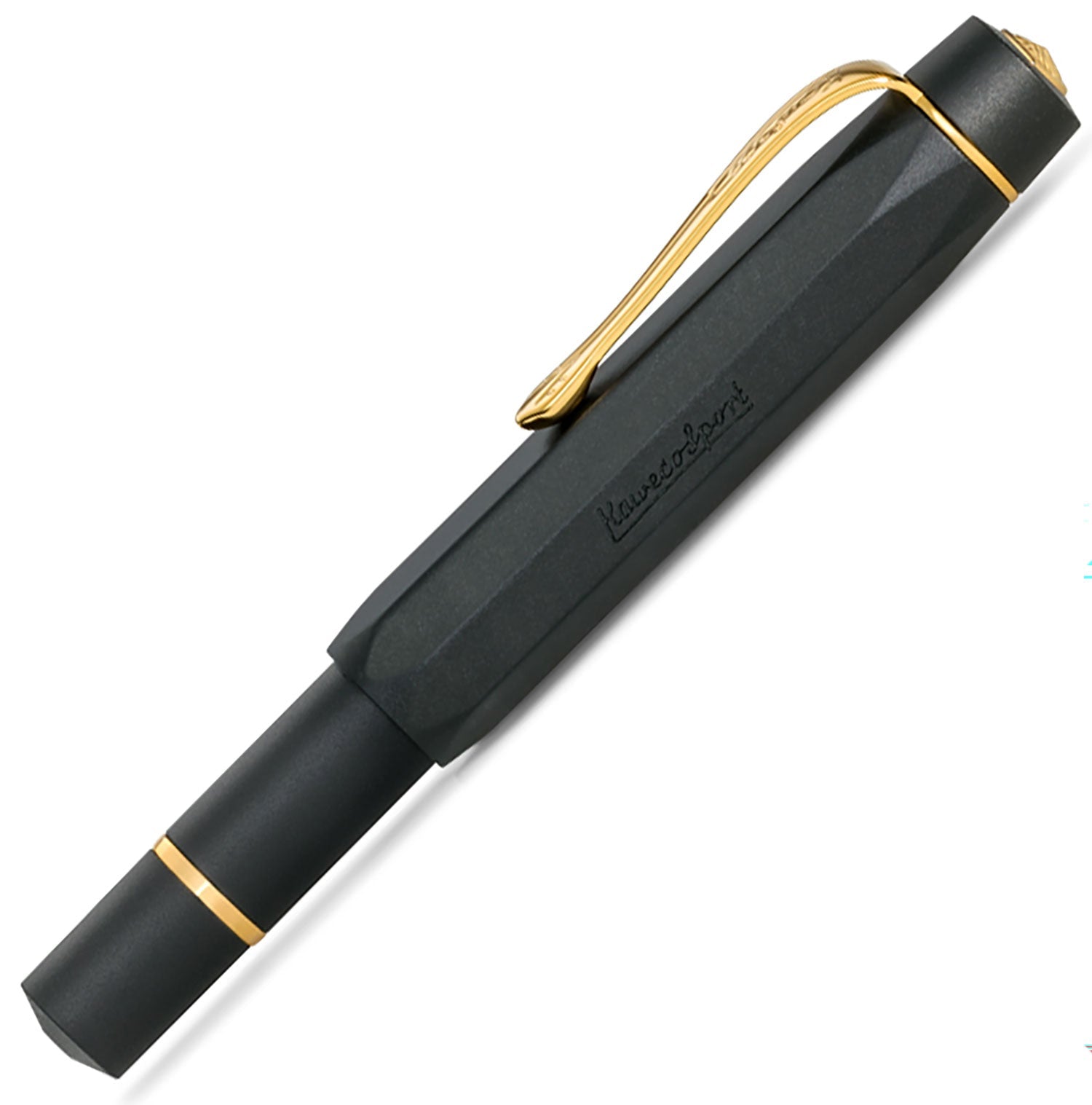 Kaweco Piston Sport AL black SET with ink - Fontoplumo