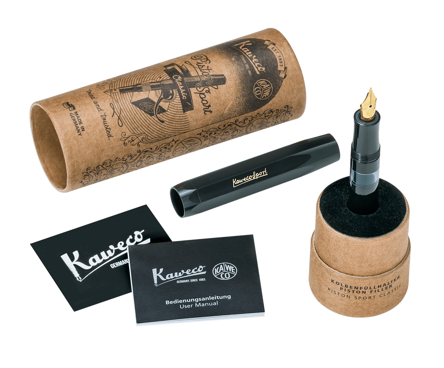 Kaweco Piston Sport Classic black - Fontoplumo
