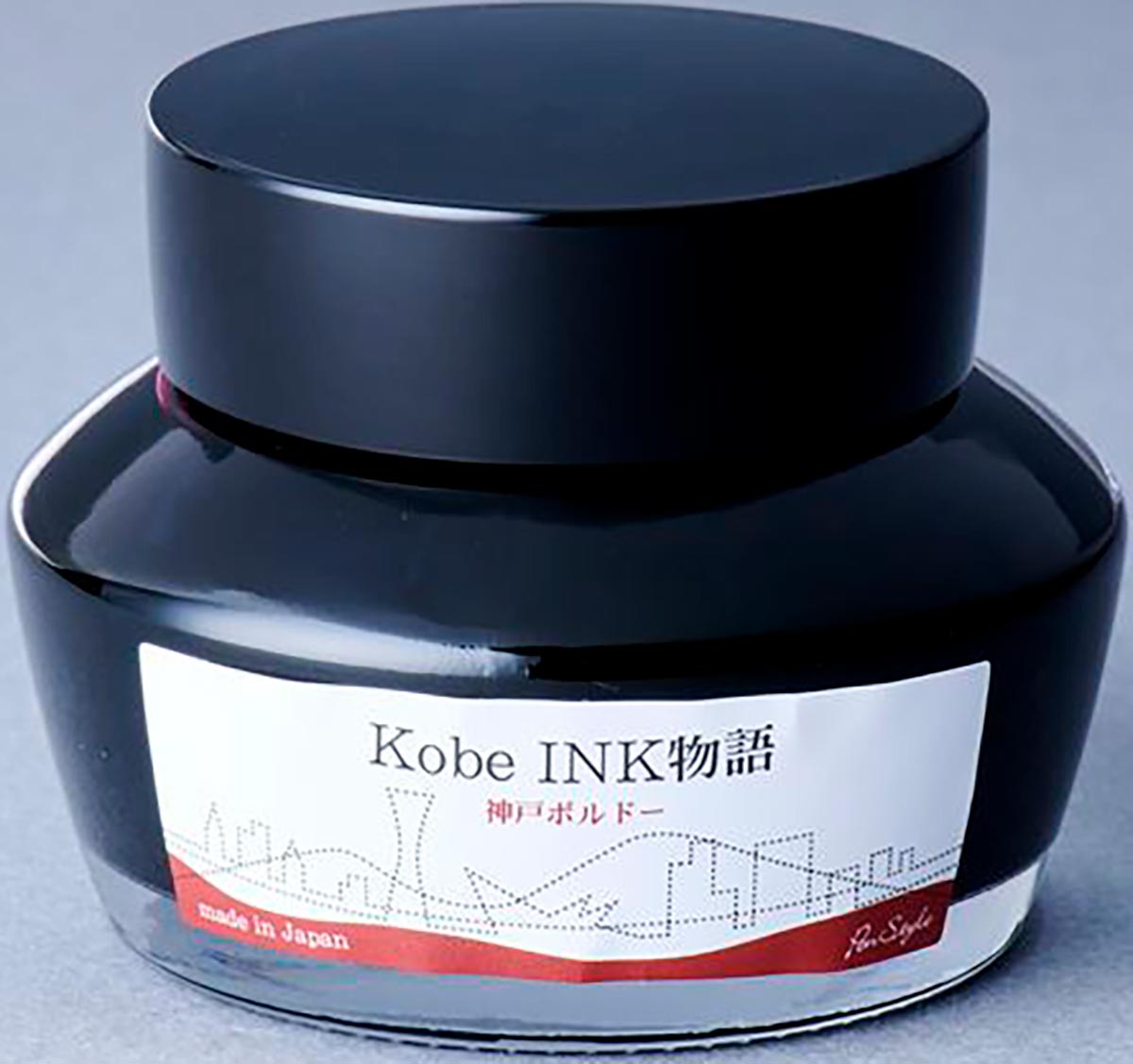 Kobe ink No.6 Kobe Bordeaux 50ml - Fontoplumo