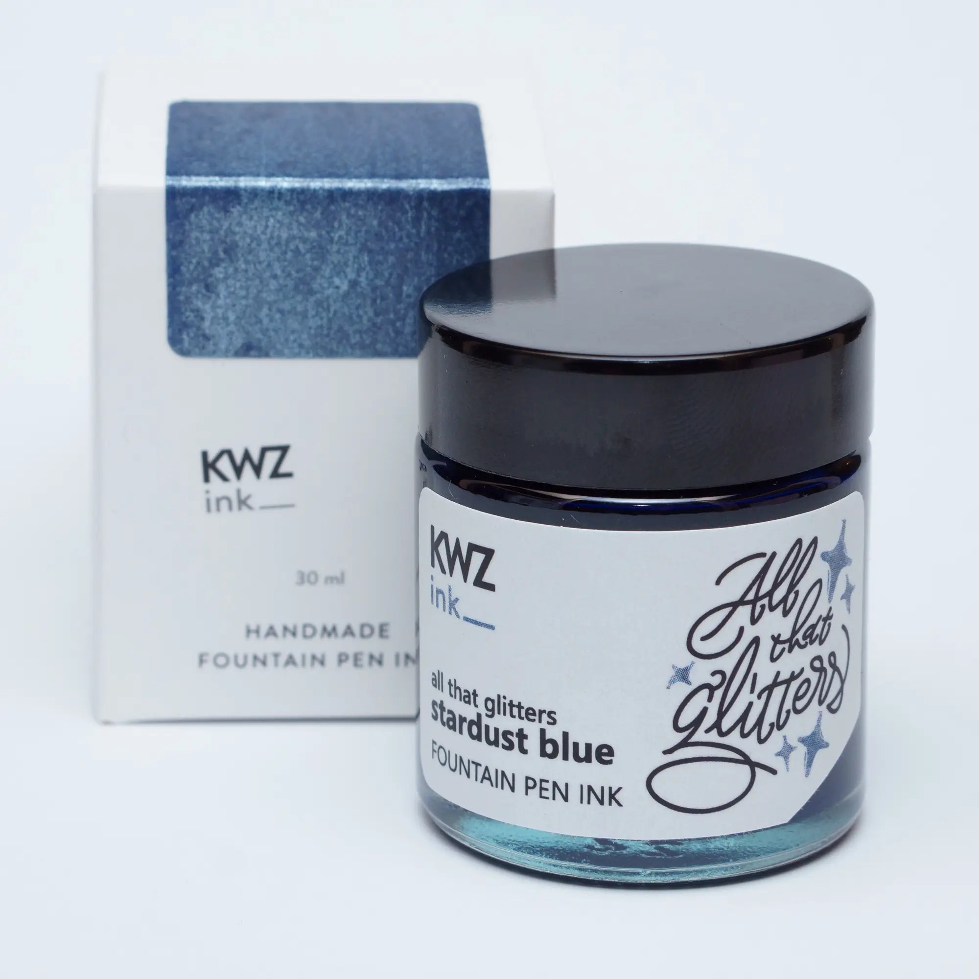 KWZ All the glitters fountain pen ink 30ml - Fontoplumo