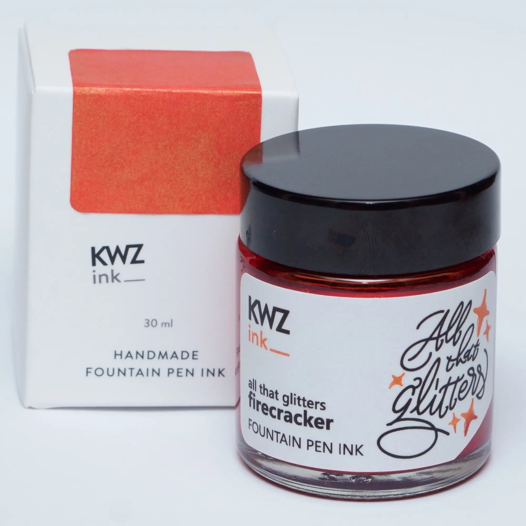 KWZ All the glitters fountain pen ink 30ml - Fontoplumo