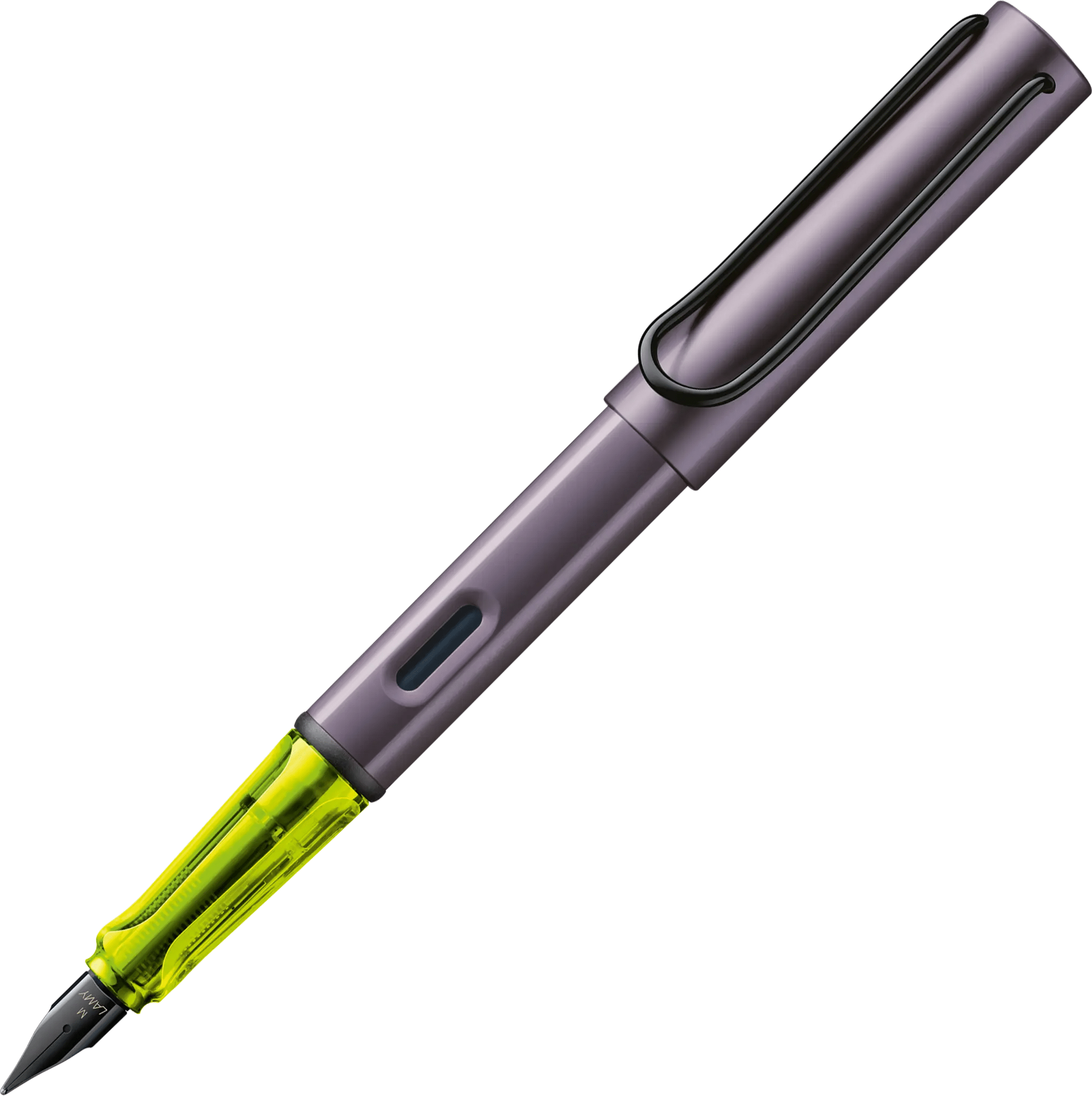 LAMY AL - star aubergine fountain pen - Fontoplumo
