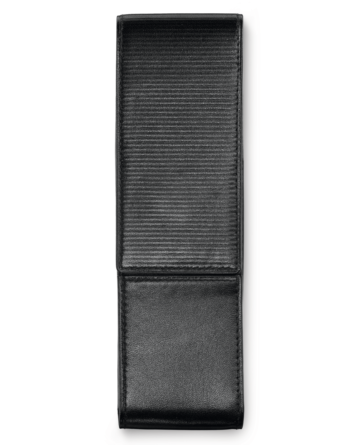 LAMY pen case for 2 pens, leather black with embossing A302 - Fontoplumo