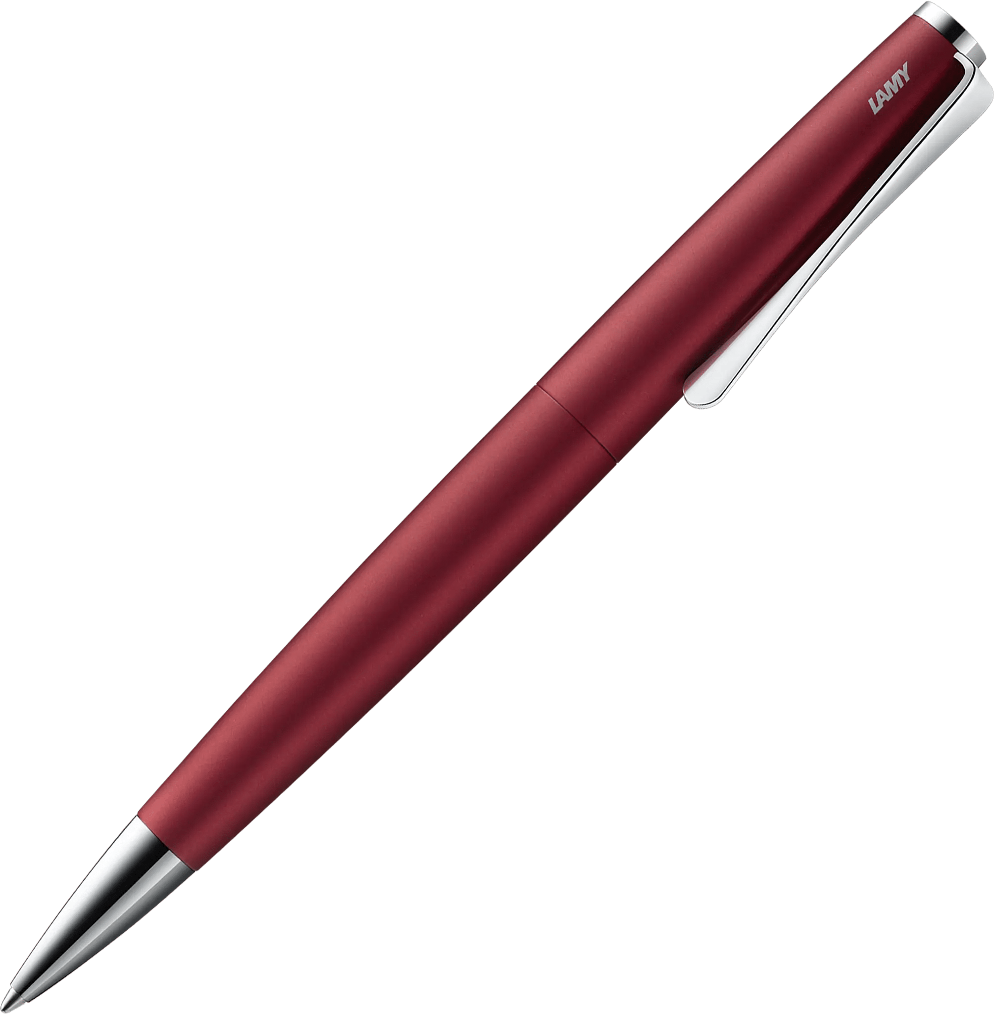 LAMY studio royalred matt ballpoint pen - Fontoplumo