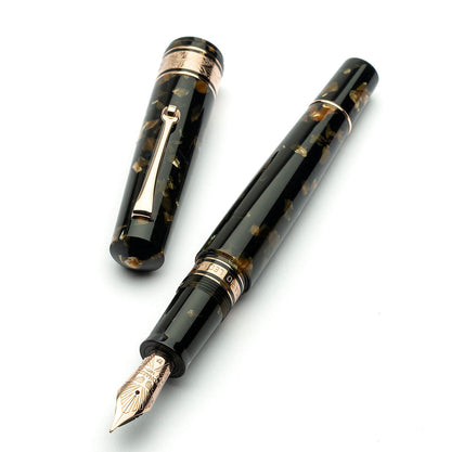 Leonardo Cinquantesimo Federico rose gold trim - Fontoplumo