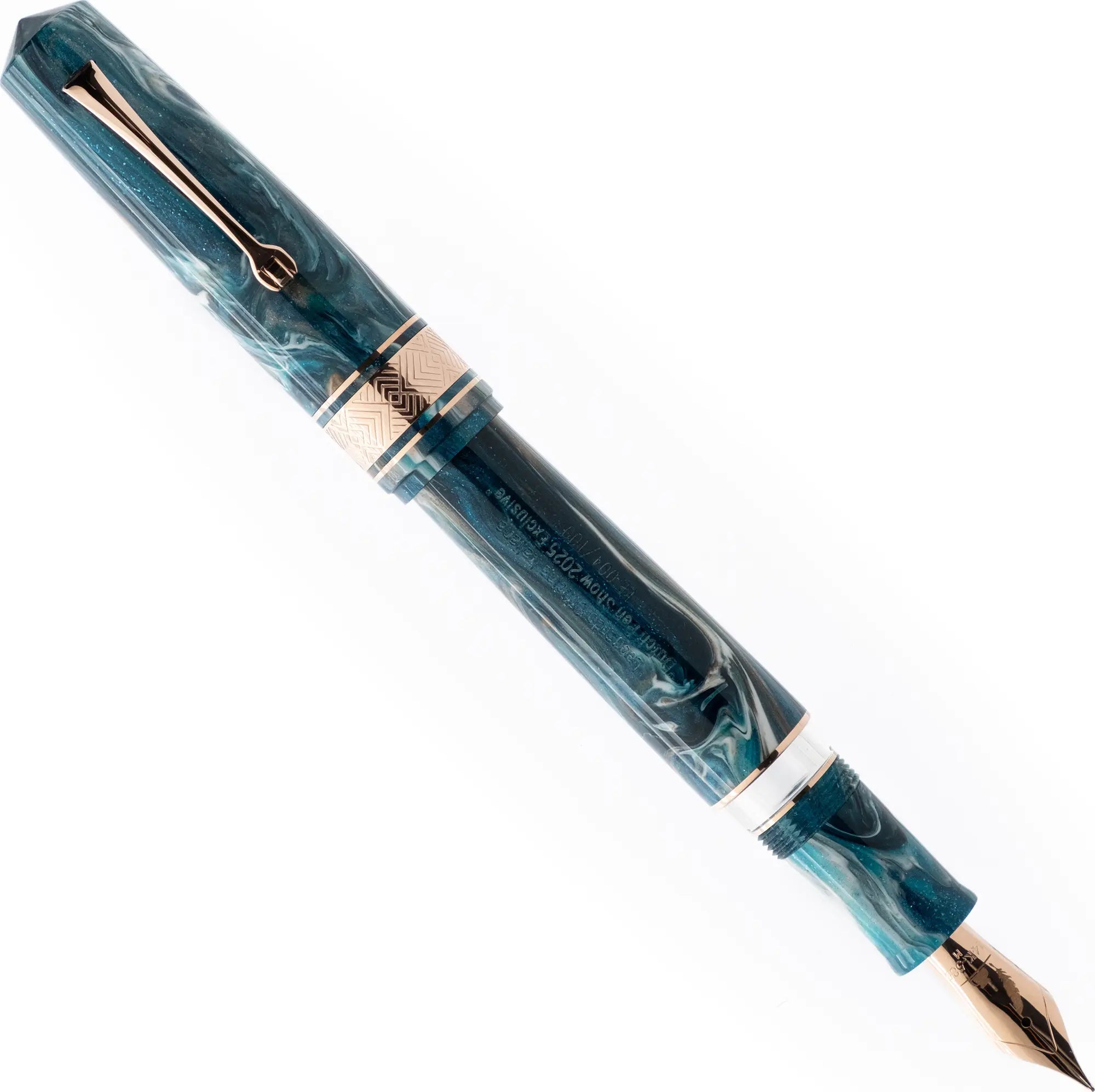 Leonardo Momento Zero Grande 2.0 Dutch Pen Show 2025 ‘Waterworld’ - Fontoplumo