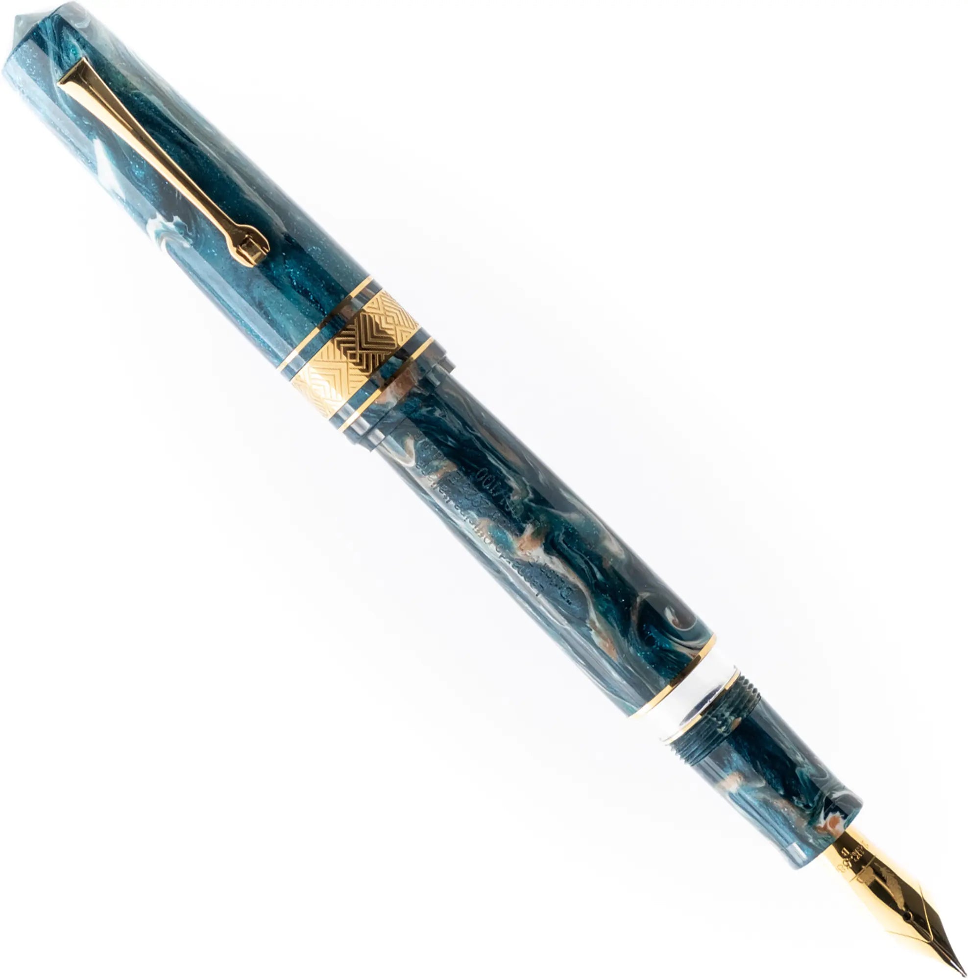 Leonardo Momento Zero Grande 2.0 Dutch Pen Show 2025 ‘Waterworld’ - Fontoplumo