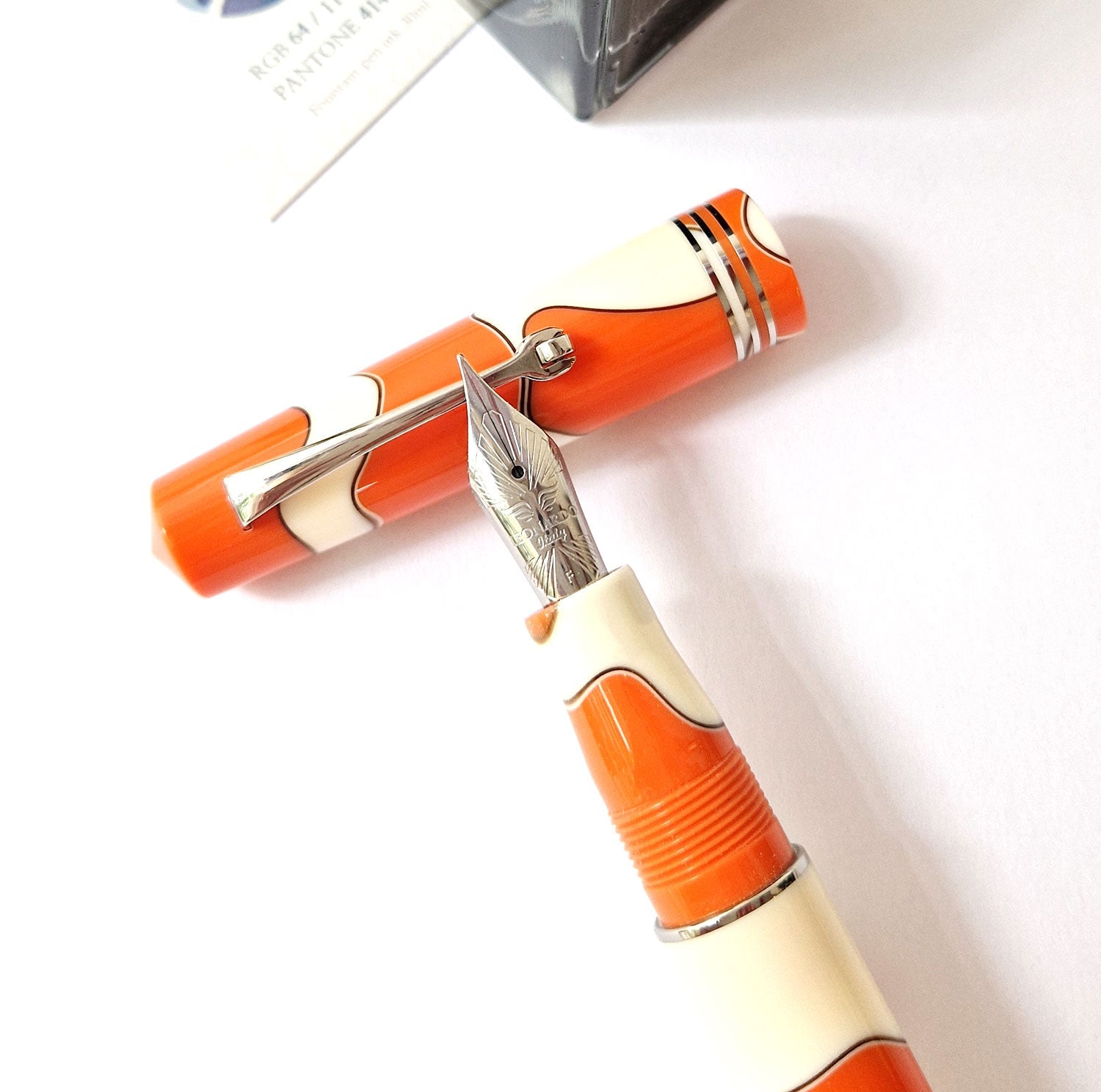 Leonardo Momento Zero Imagination silver trim - Fontoplumo