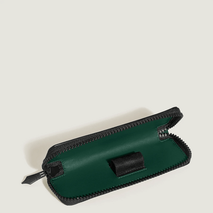 Montblanc Extreme 3.0 pen pouch for 1 pen with zipper British Green - Fontoplumo