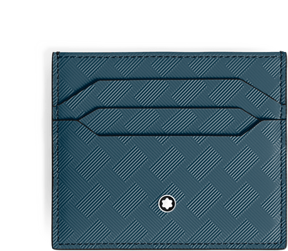 Montblanc Extreme 3.0 pocket card holder 6cc avio blue - Fontoplumo