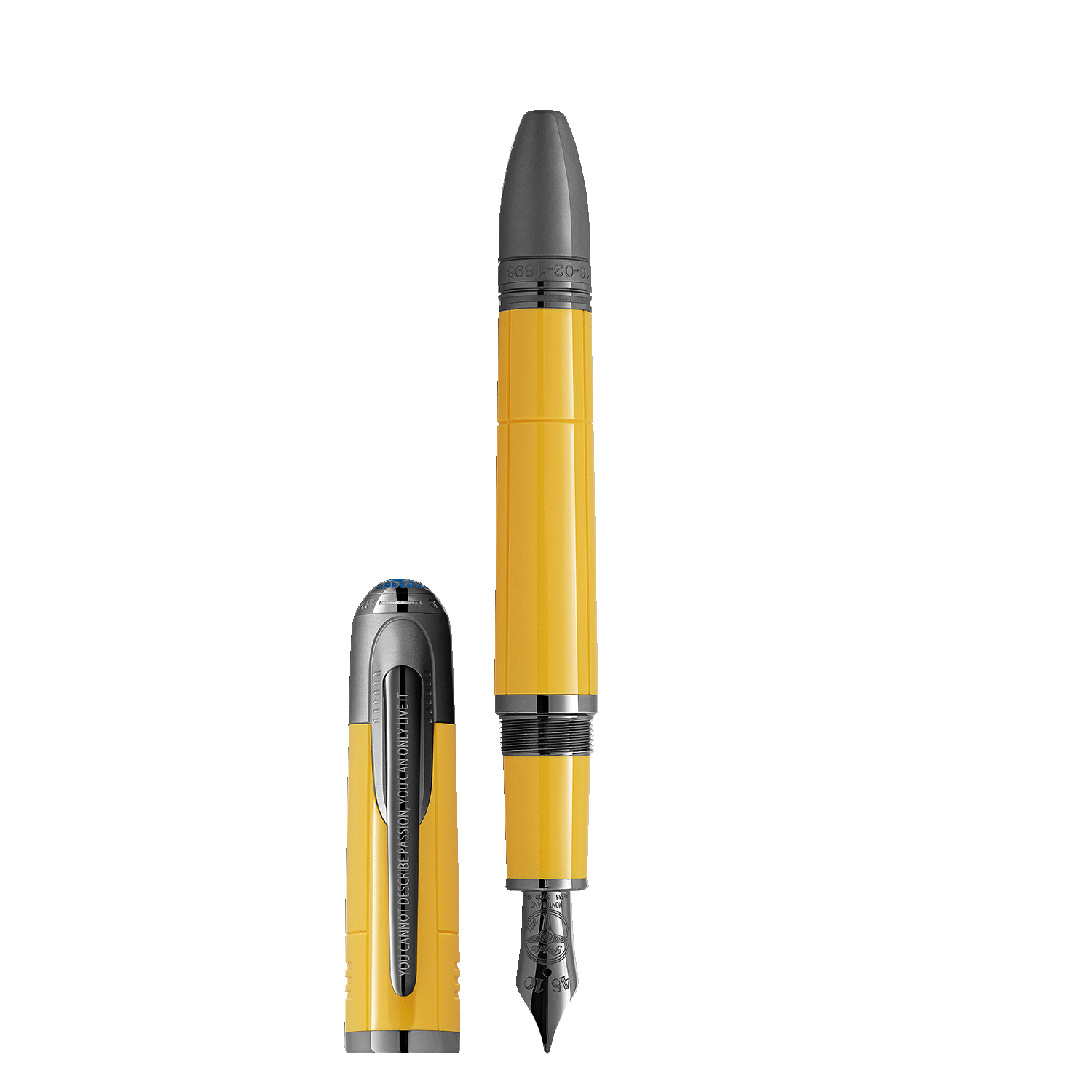 Montblanc Great Characters Enzo Ferrari Giallo Modena fountain pen - Fontoplumo