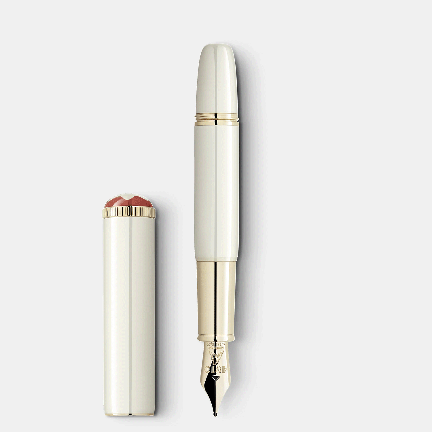 Montblanc Heritage Rouge et Noir Baby Ivory fountain pen - Fontoplumo