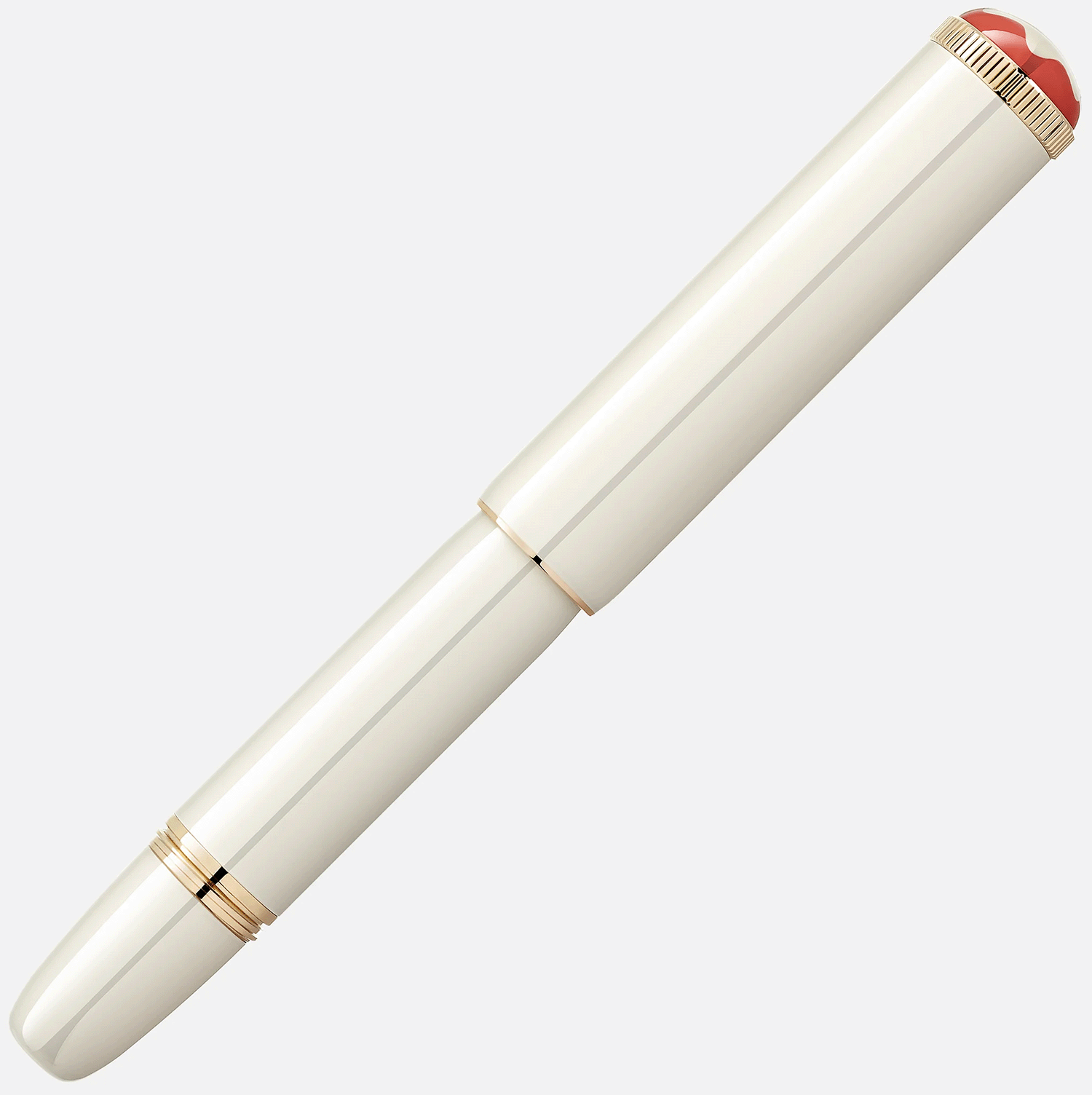 Montblanc Heritage Rouge et Noir Baby Ivory fountain pen - Fontoplumo