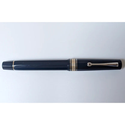 Omas Milord Traveller blue venetian pre loved fountain pen - Fontoplumo