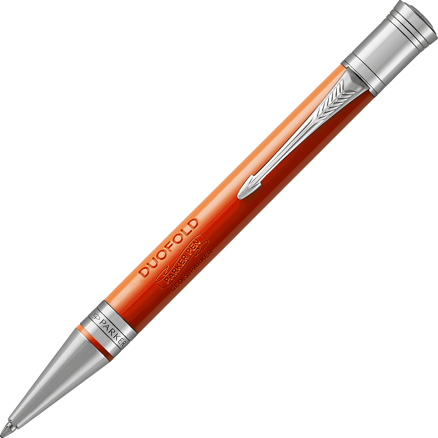 Parker Duofold classic big red ballpoint pen - Fontoplumo