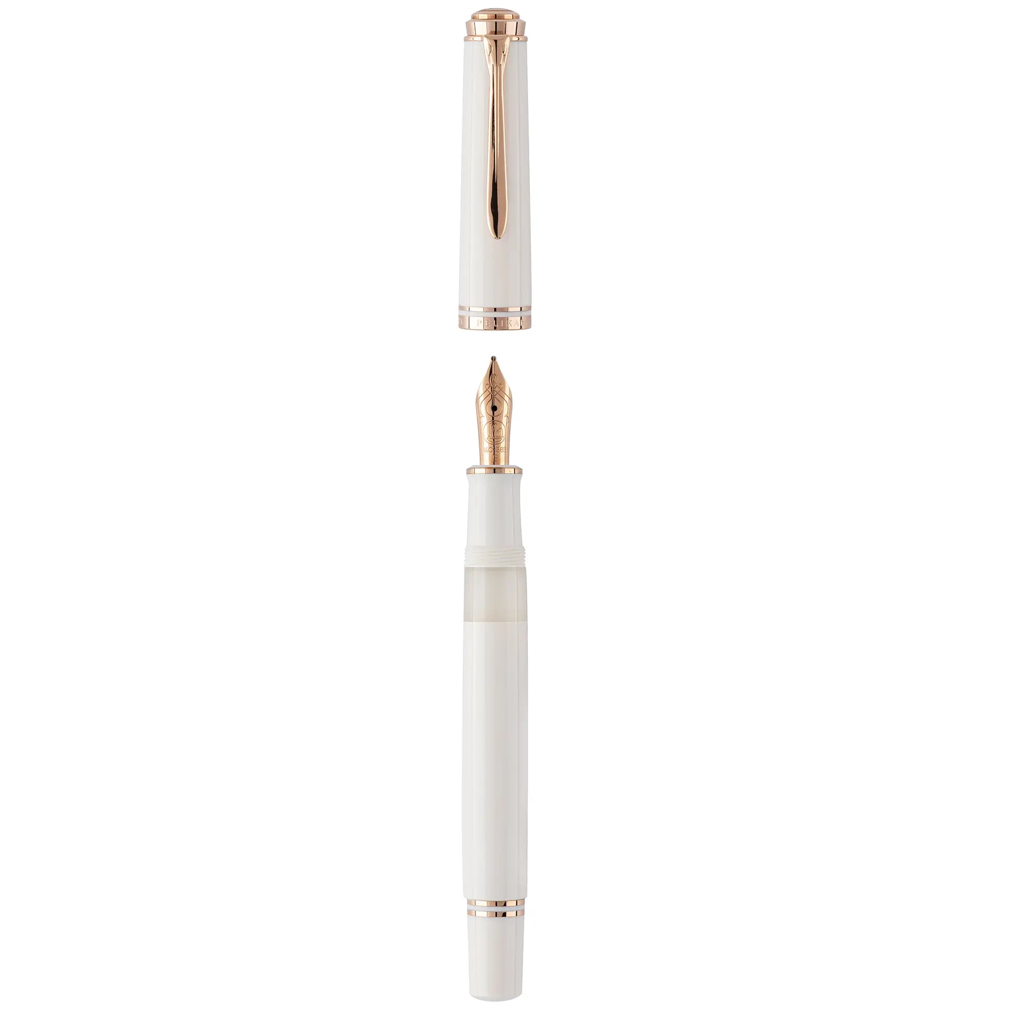 Pelikan M600 White & rose gold - Fontoplumo