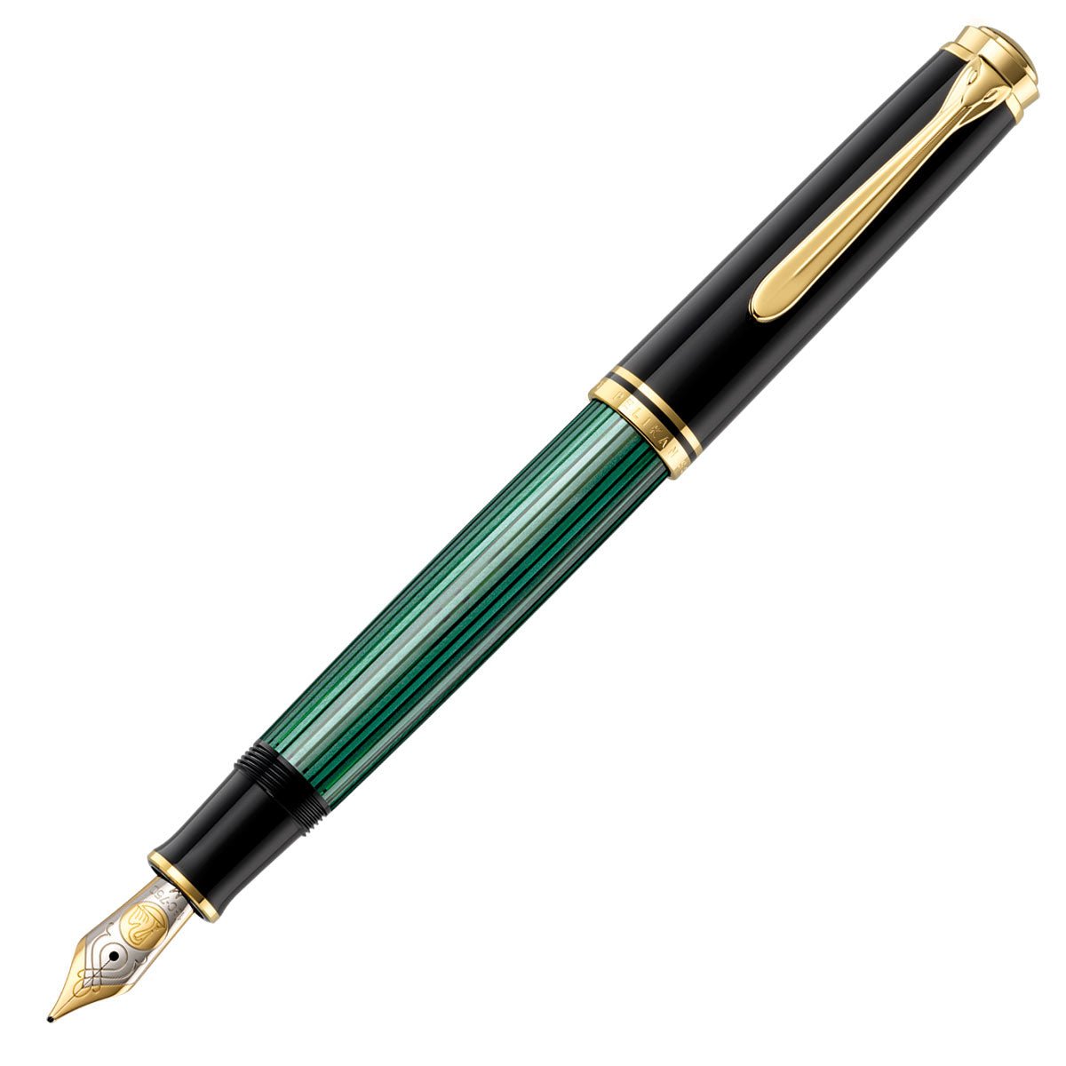 Pelikan M800 black/green - Fontoplumo