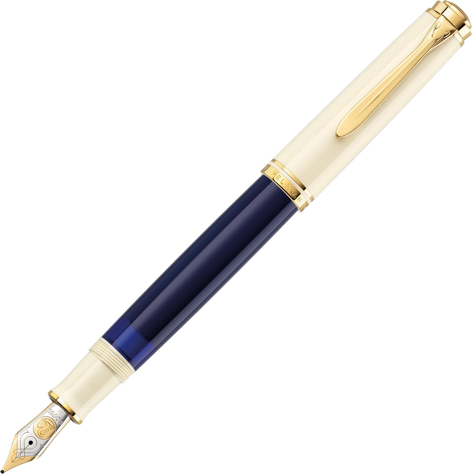 Pelikan M800 Cream blue - Fontoplumo