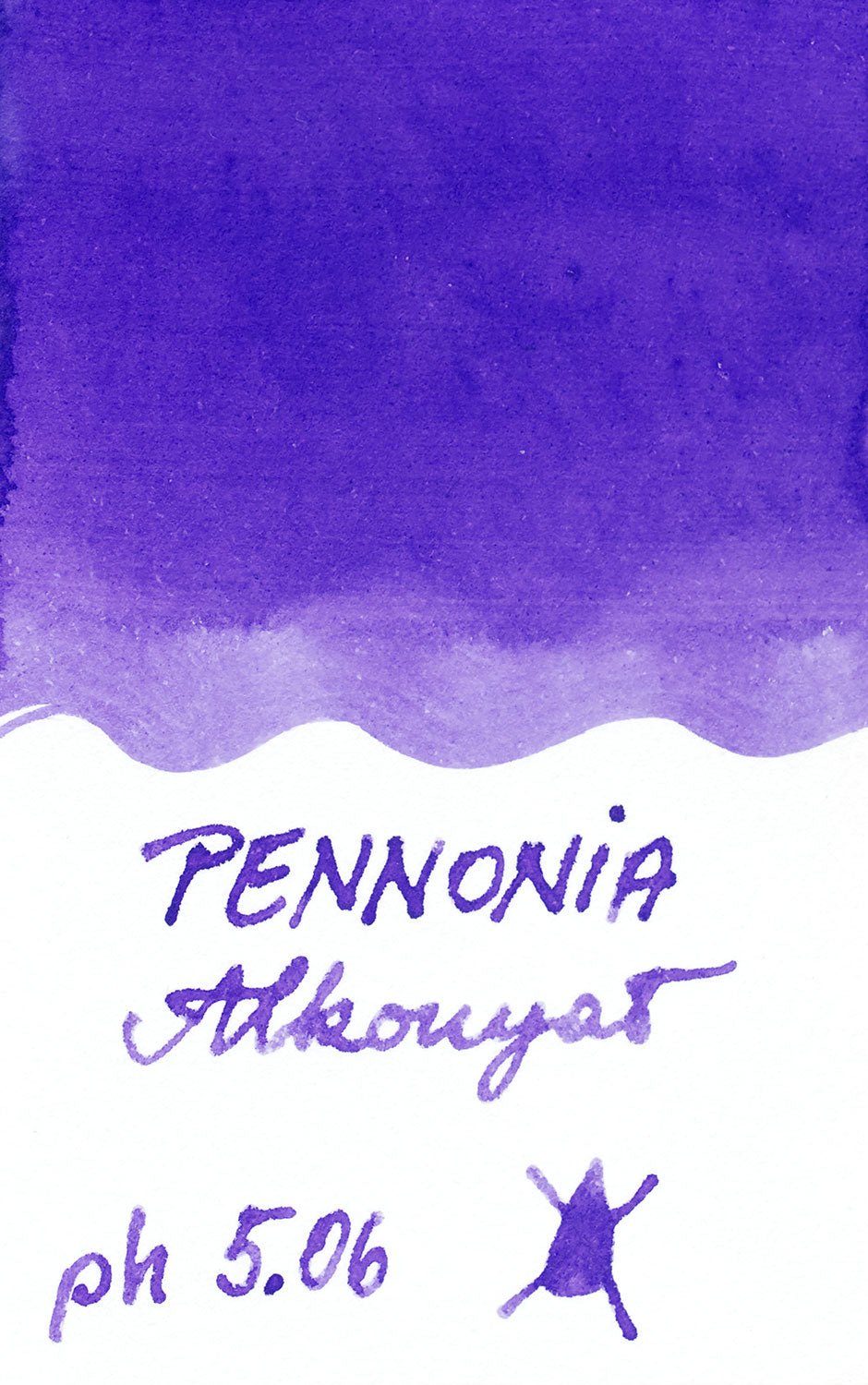 Pennonia Alkonyat / Twilight fountain pen ink 60ml - Fontoplumo