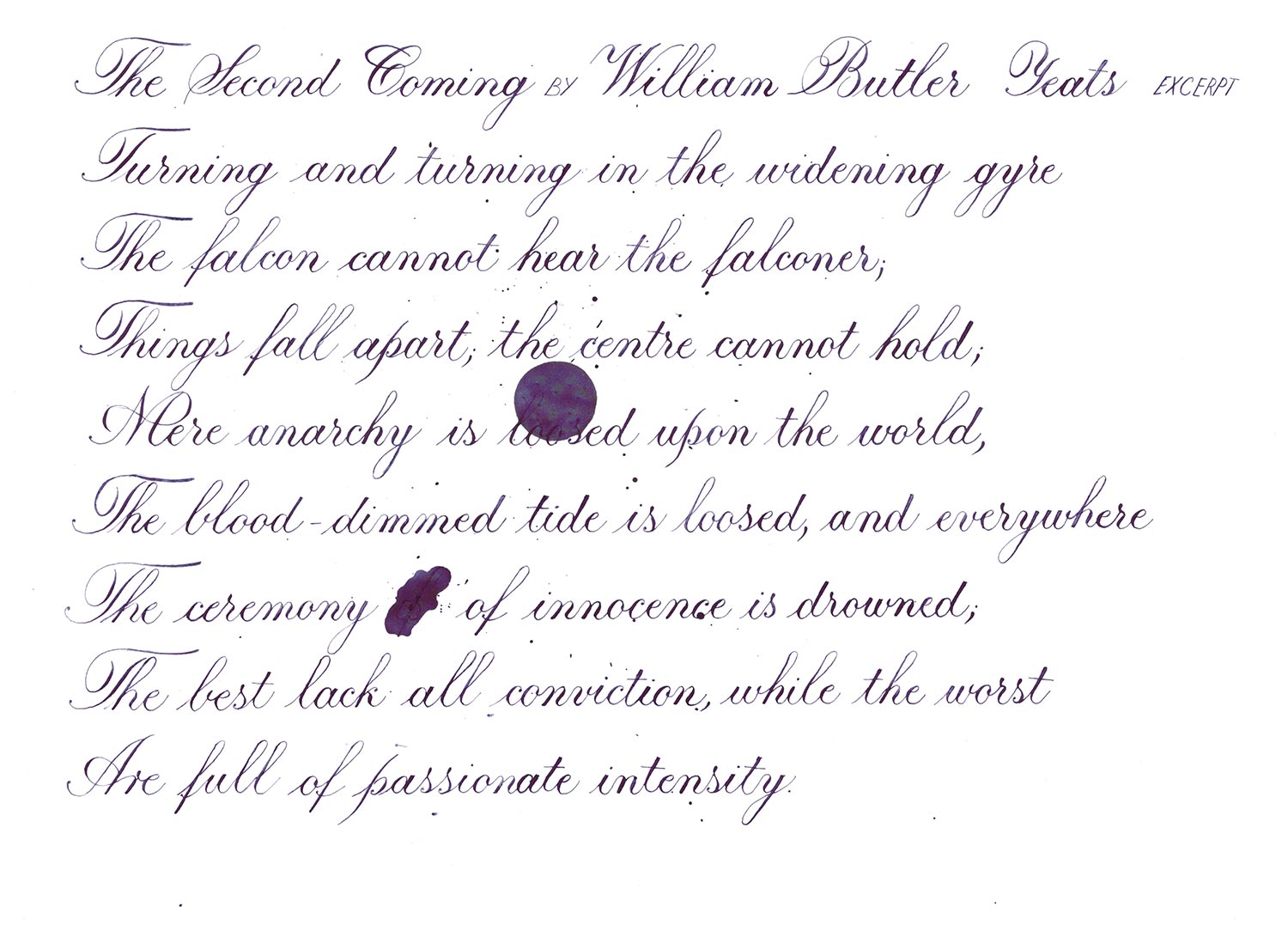 Pennonia Tihanyi Lila / Purple of Tihany fountain pen ink 60ml - Fontoplumo