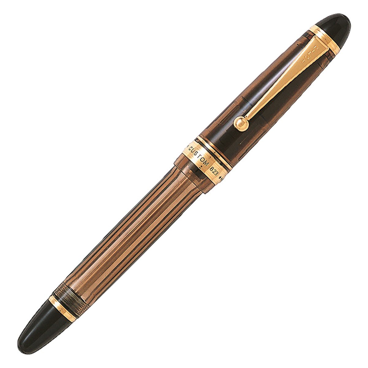 Pilot Custom 823 Brown fountain pen - Fontoplumo