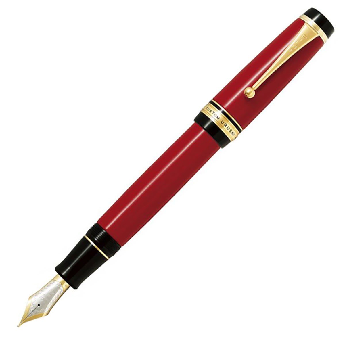 Pilot Custom Urushi Red fountain pen - Fontoplumo