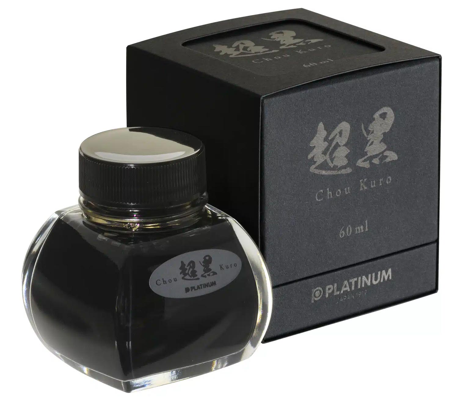 Platinum Chou Kuro pigment ink black - Fontoplumo