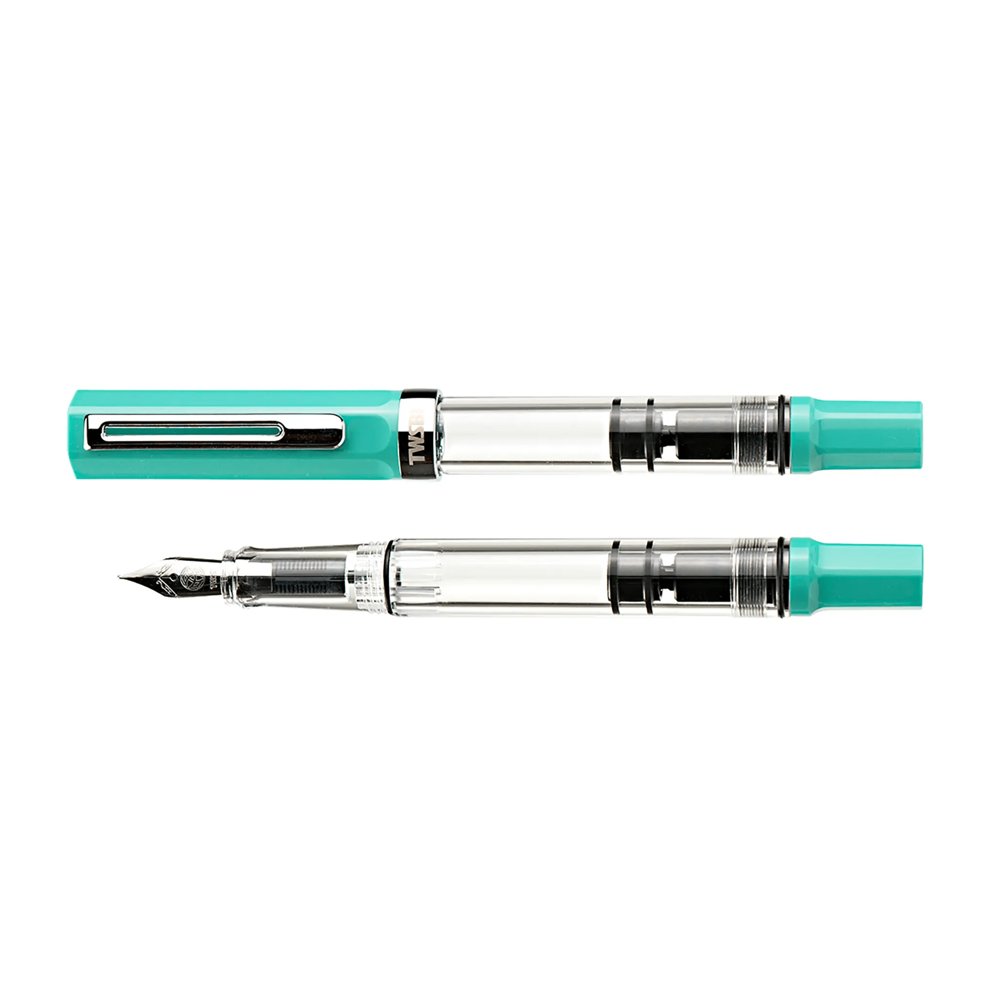 TWSBI Eco Persian Green fountain pen - Fontoplumo