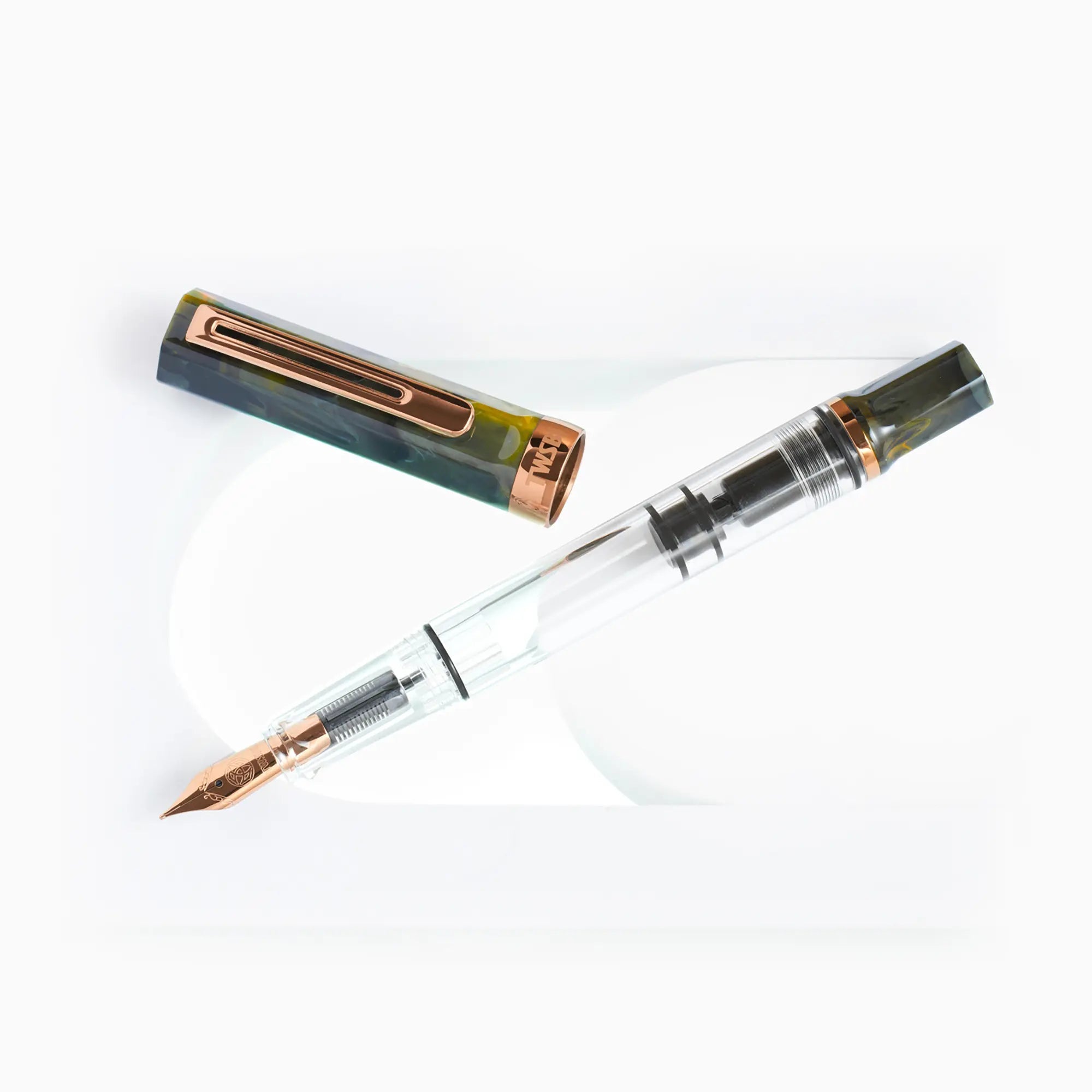 TWSBI Eco Serpentine and bronze fountain pen - Fontoplumo