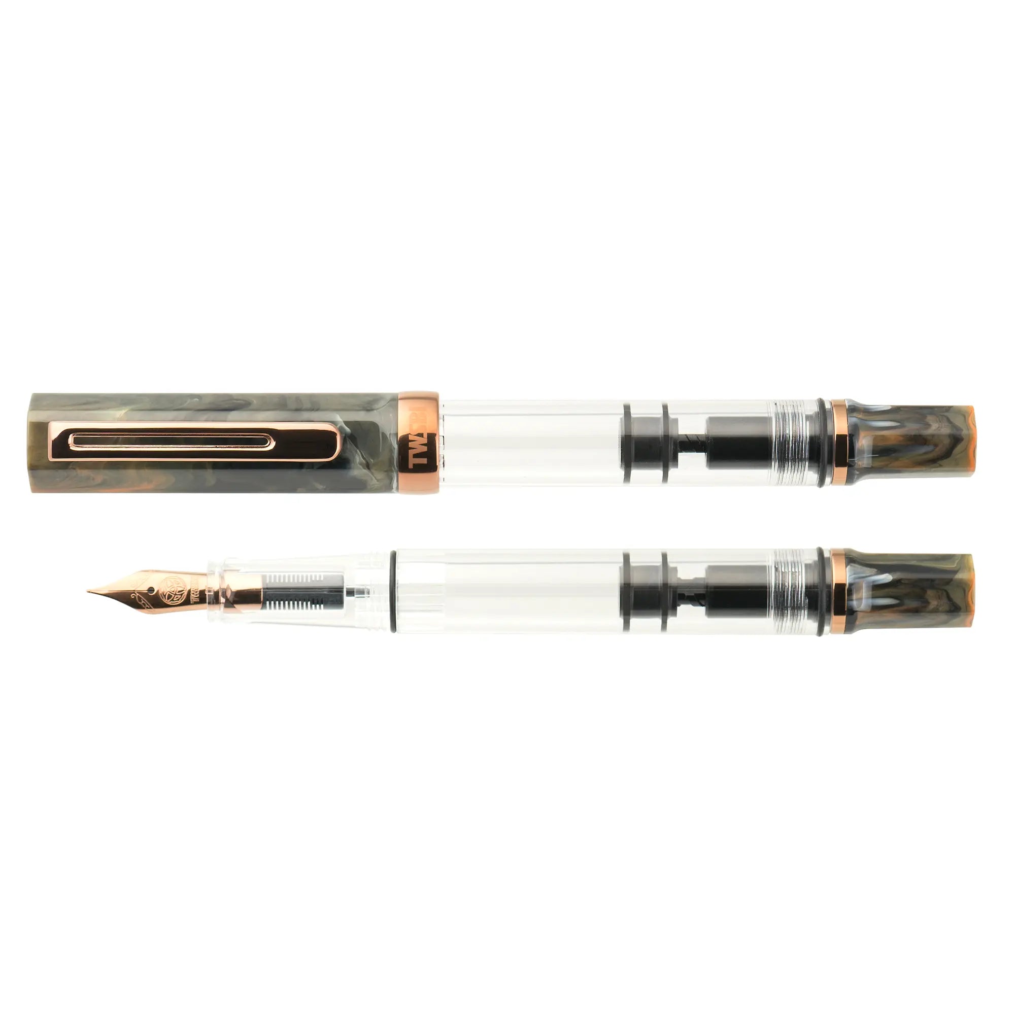 TWSBI Eco Serpentine and bronze fountain pen - Fontoplumo